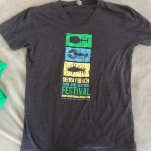 Delray Beach Wine and Seafood Festival shirt